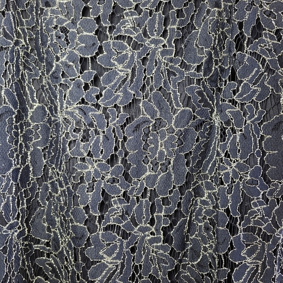 miami Size Medium Metallic Lace Mini Dress Size - Picture 4 of 11